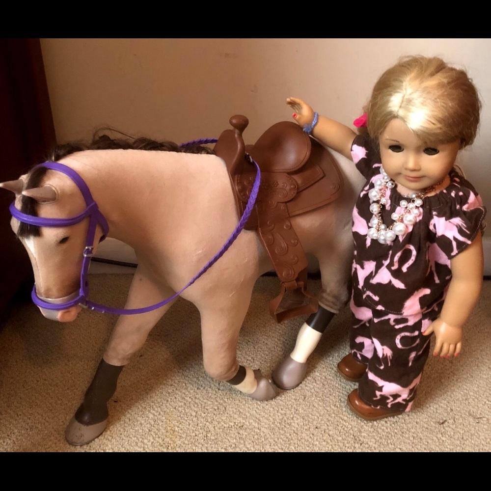 American girl doll & next generation horse